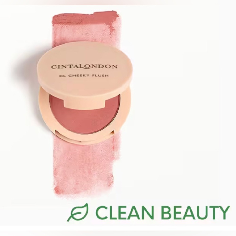 NEW CINTA LONDON Cheeky Flush in This Time Cream to Blush Longwear Rosy Pink